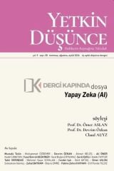 Yetkin Düşünce Dergi 35.Sayı Temmuz-Ağustos-Eylül 2026