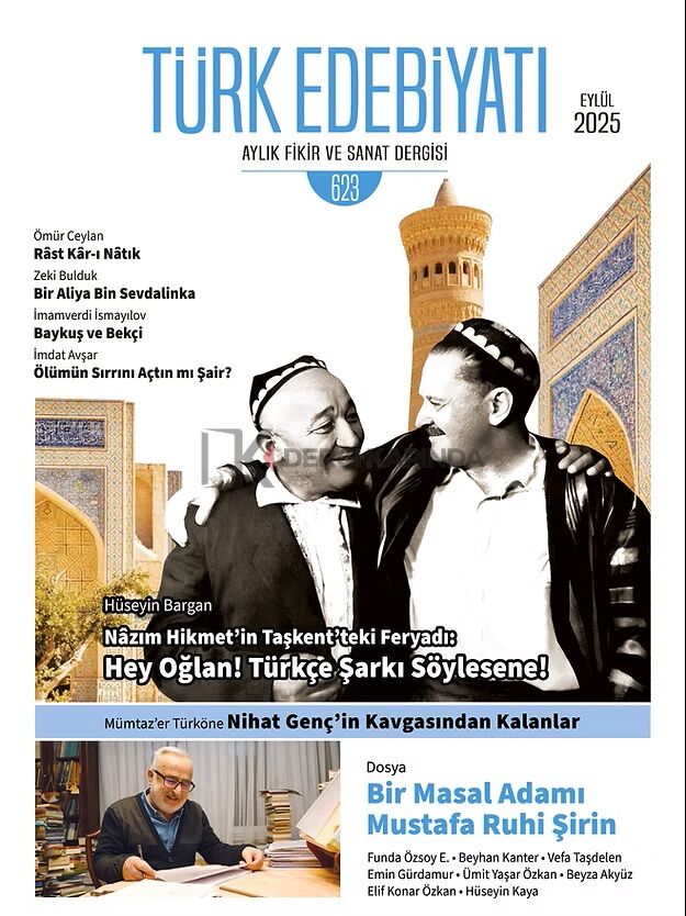 Türk Edebiyatı Dergi 623.Sayı Eylül 2025