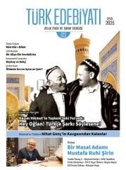 Türk Edebiyatı Dergi 623.Sayı Eylül 2025