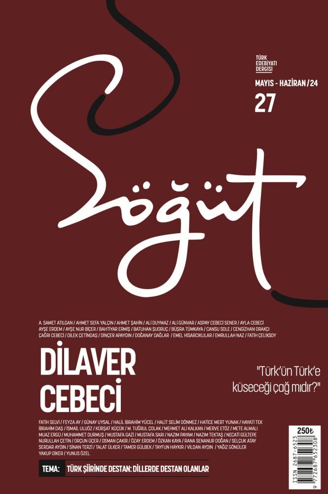 Söğüt Dergi 27.Sayı Mayıs-Haziran 2024