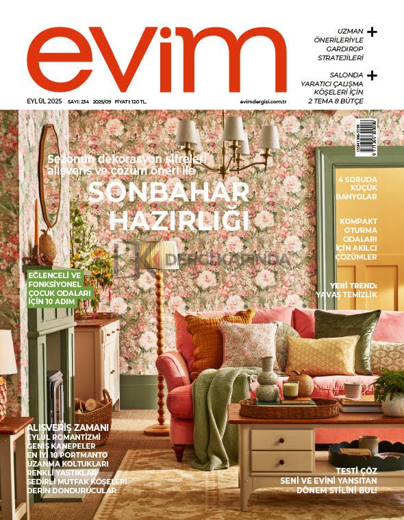 Evim Dergi Eylül 2025