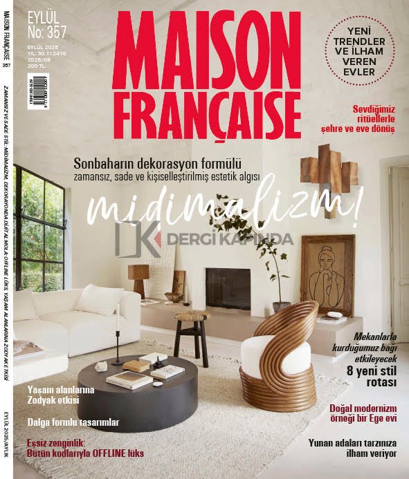 Maison Française Dergi Eylül 2025