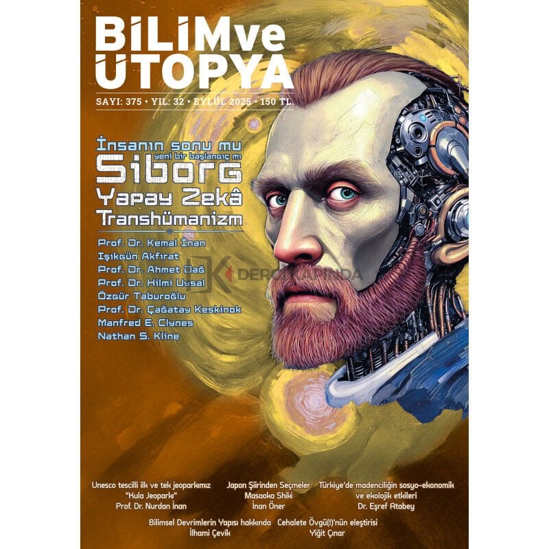 Bilim ve Ütopya Dergi 375.Sayı Eylül 2025