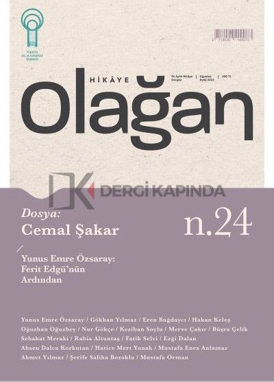 Olağan Hikaye Dergi 24.Sayı Ağustos-Eylül 2024