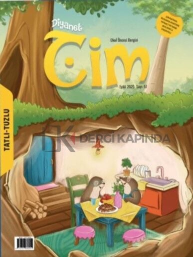 Cim Dergi Eylül 2025 (3-6 Yaş)