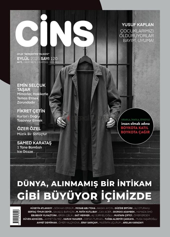 Cins Dergi 120.Sayı Eylül 2025