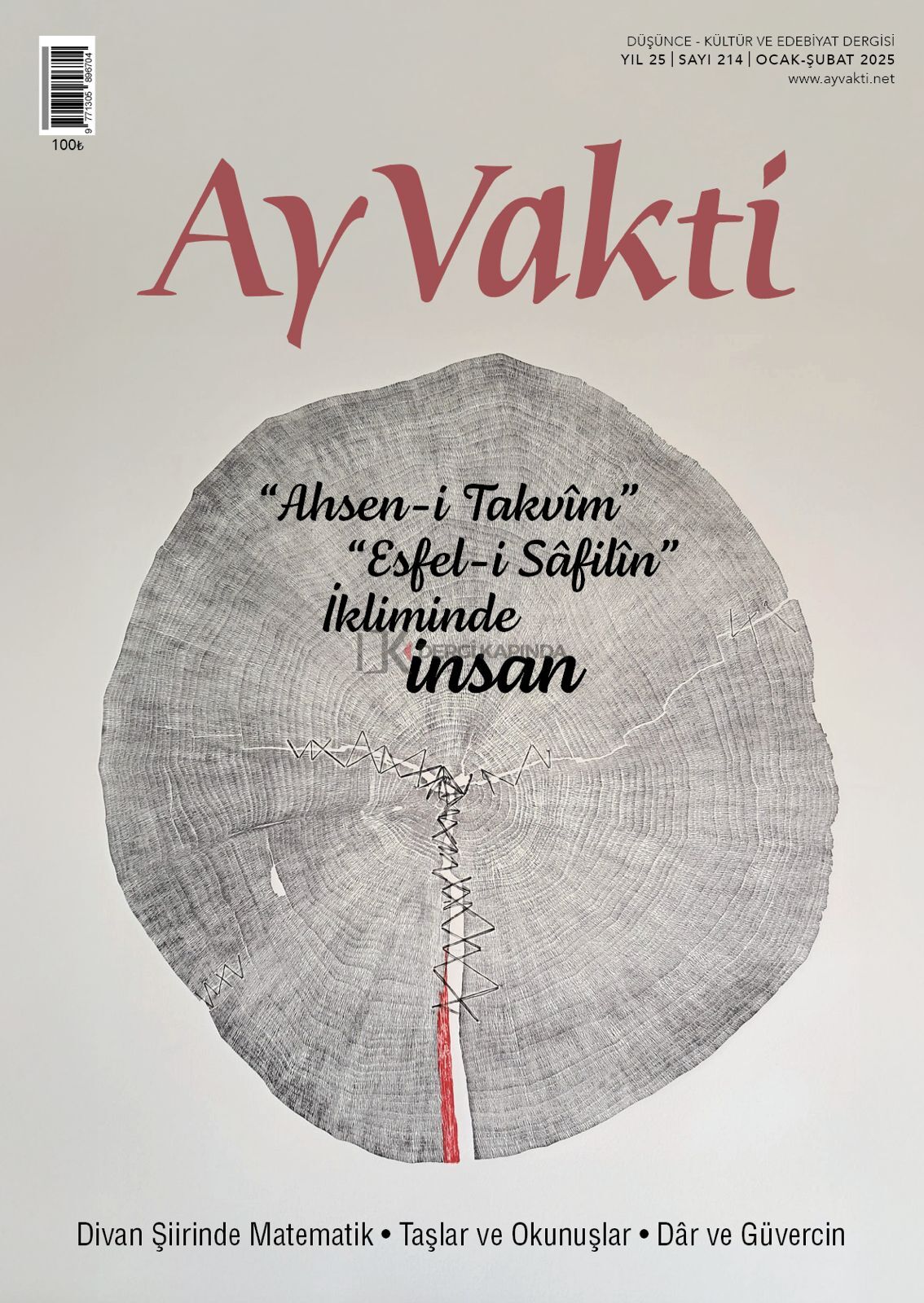 Ay Vakti Dergi 214.Sayı Ocak-Şubat 2025