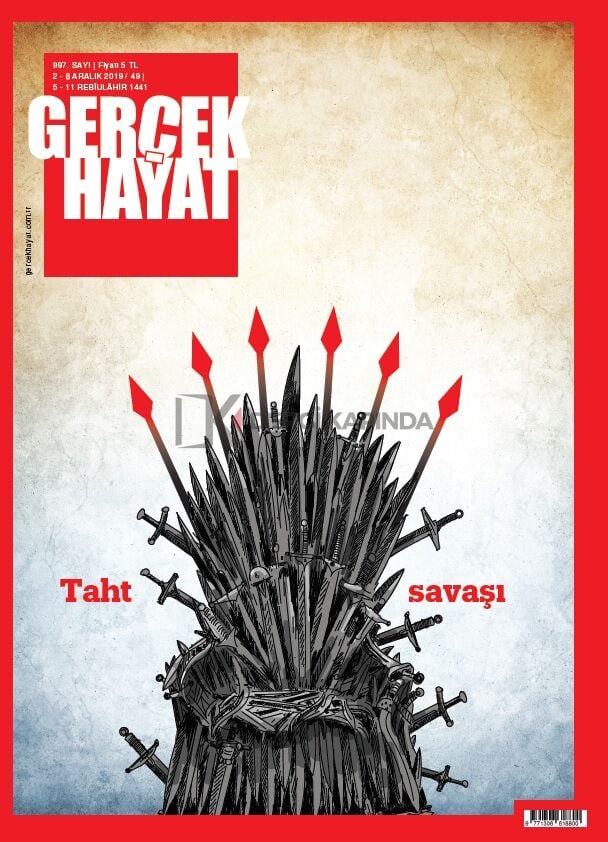 Gerçek Hayat Dergi 997.Sayı 2-8 Aralık 2019