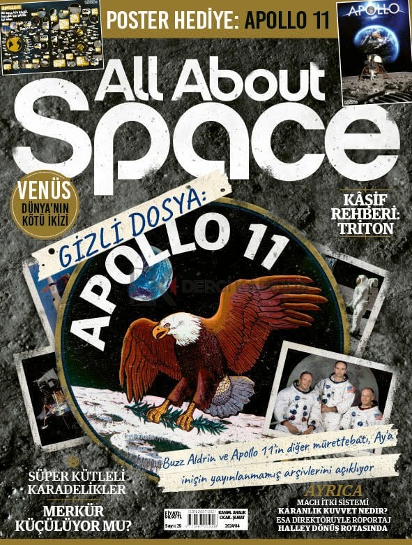 All About Space Dergi Yıllık Abonelik (3 Sayı) (Temmuz 2025 - Haziran 2026)