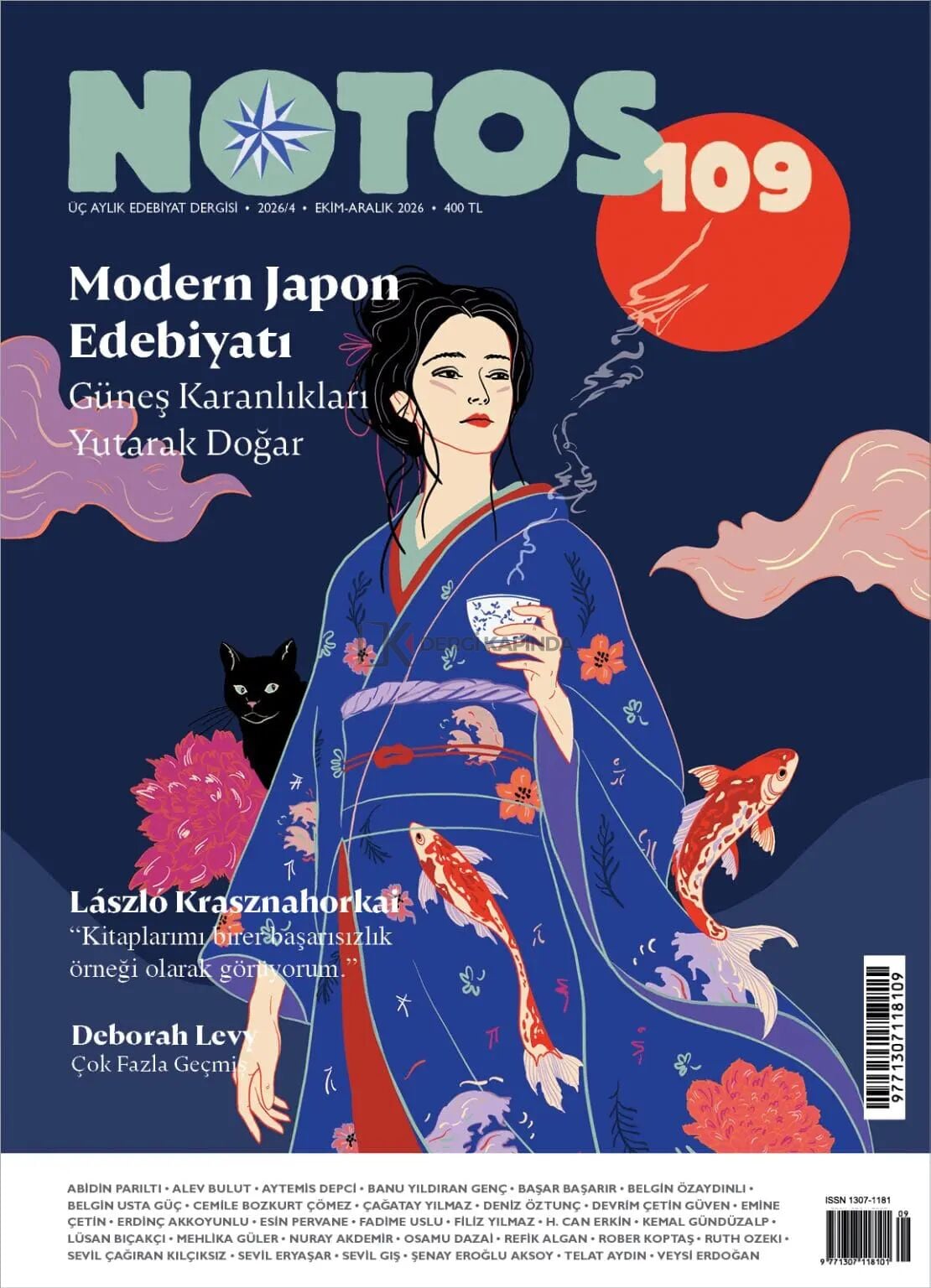 Notos Dergi 109.Sayı Ekim-Aralık 2026