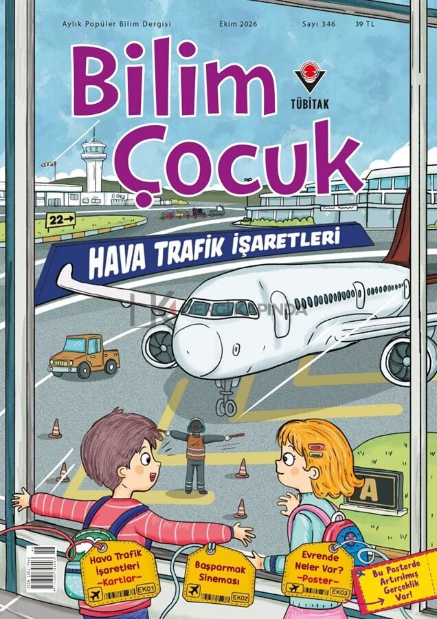 Bilim Çocuk Dergi Ekim 2026 (7-12 yaş)