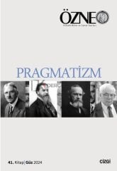 Özne 41.Kitap Güz 2024 - Pragmatizm