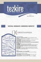 Tezkire Dergi 89.Sayı Kasım 2024 - Sosyal Sermaye: Nereden Nereye