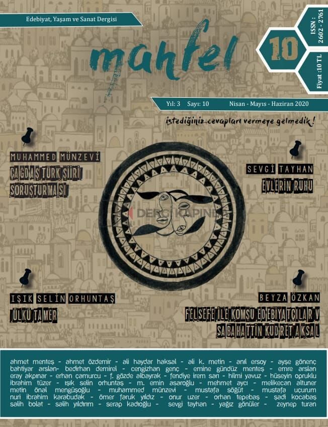 mahfel 10.Sayı Nisan-Mayıs-Haziran 2020