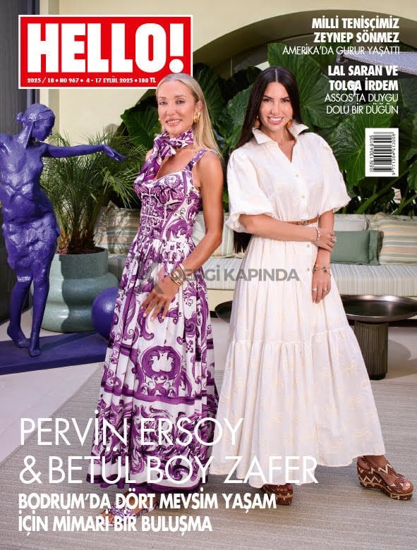 HELLO! Dergi 4 Eylül -17 Eylül 2025