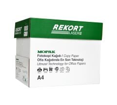 Mopak Rekort A4 80 G Fotokopi Kağıdı 5 Paket 1 Koli