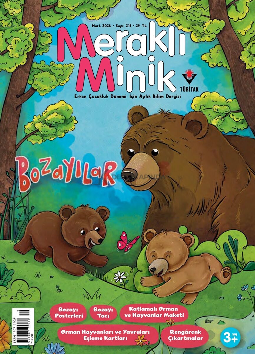 Meraklı Minik Dergi Mart 2025 (3-6 yaş)