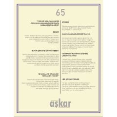 Aşkar 65.Sayı Ocak-Mart 2023