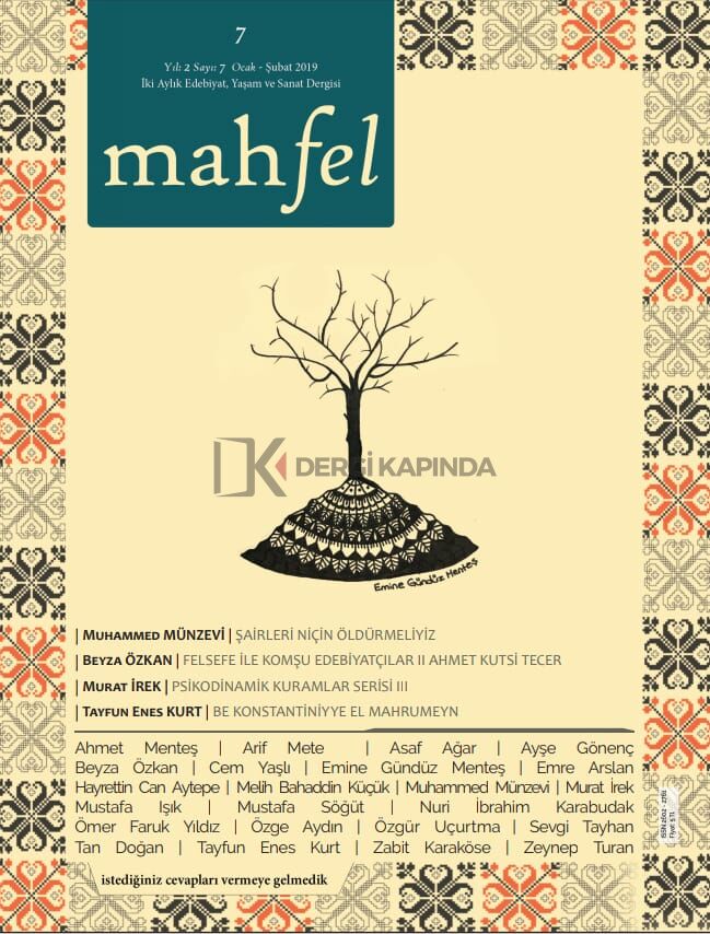 mahfel 7.Sayı Ocak-Şubat 2019