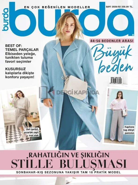 Burda Dergi Büyük Beden 2026/02