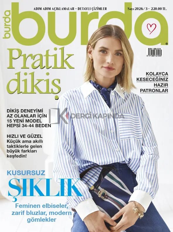 Burda Dergi Pratik Dikiş 2026/03