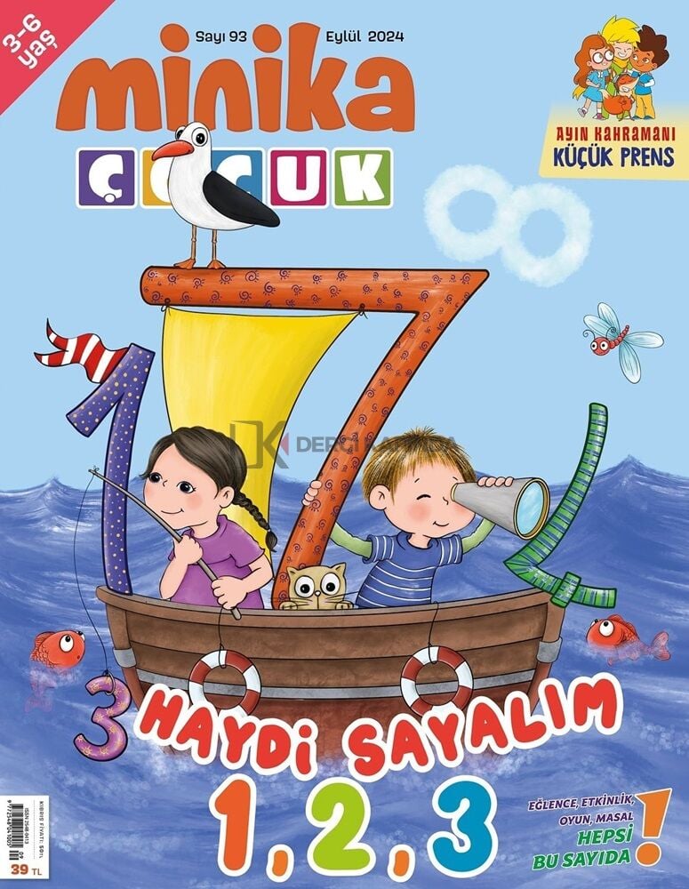 Minika Çocuk Dergi Eylül 2024 (3-6 yaş)