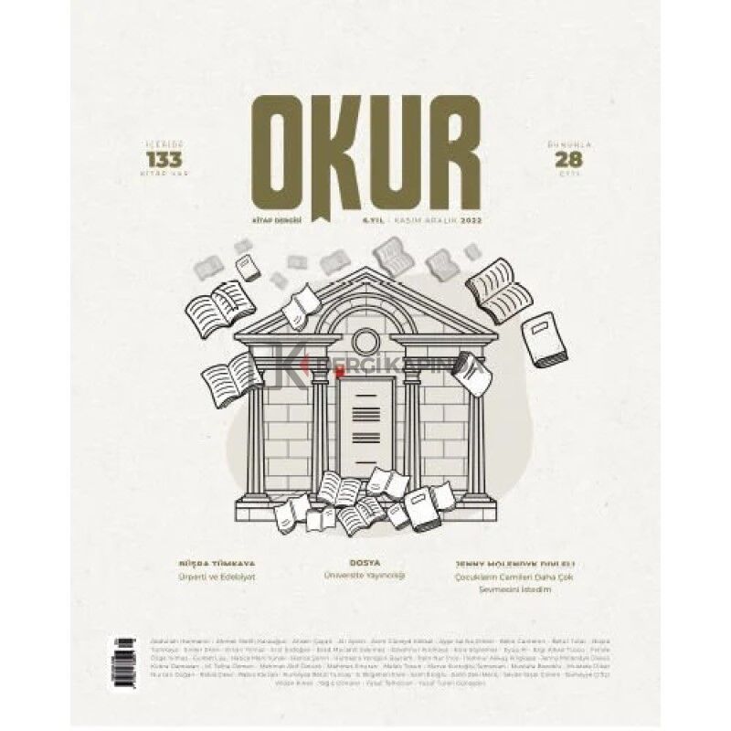 Okur Kitap Dergi 28.Sayı Kasım-Aralık 2022