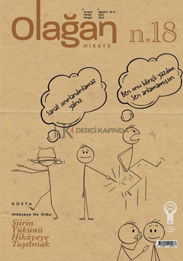 Olağan Hikaye 18.Sayı Ağustos-Eylül 2023