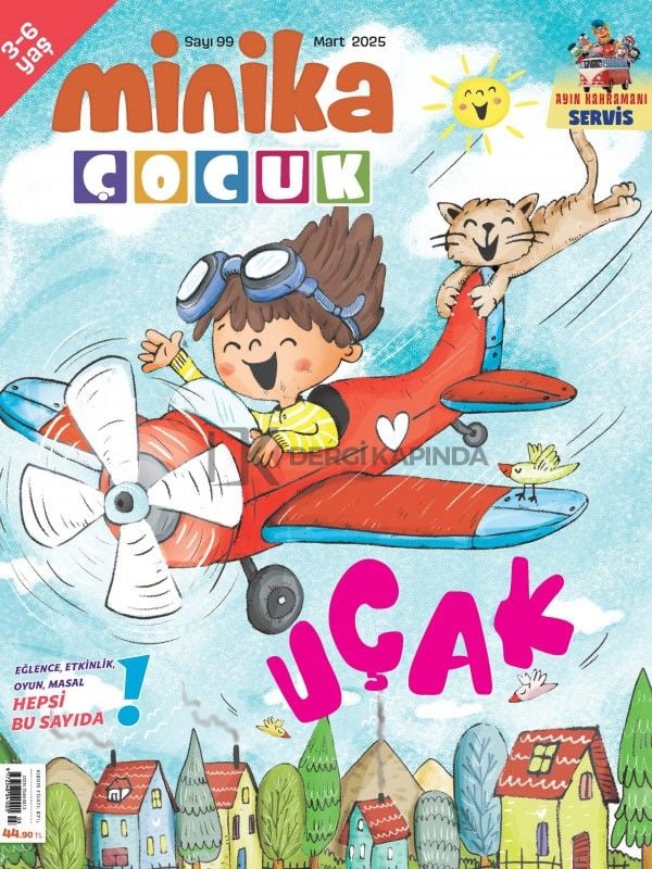 Minika Çocuk Dergi Mart 2025 (3-6 yaş)