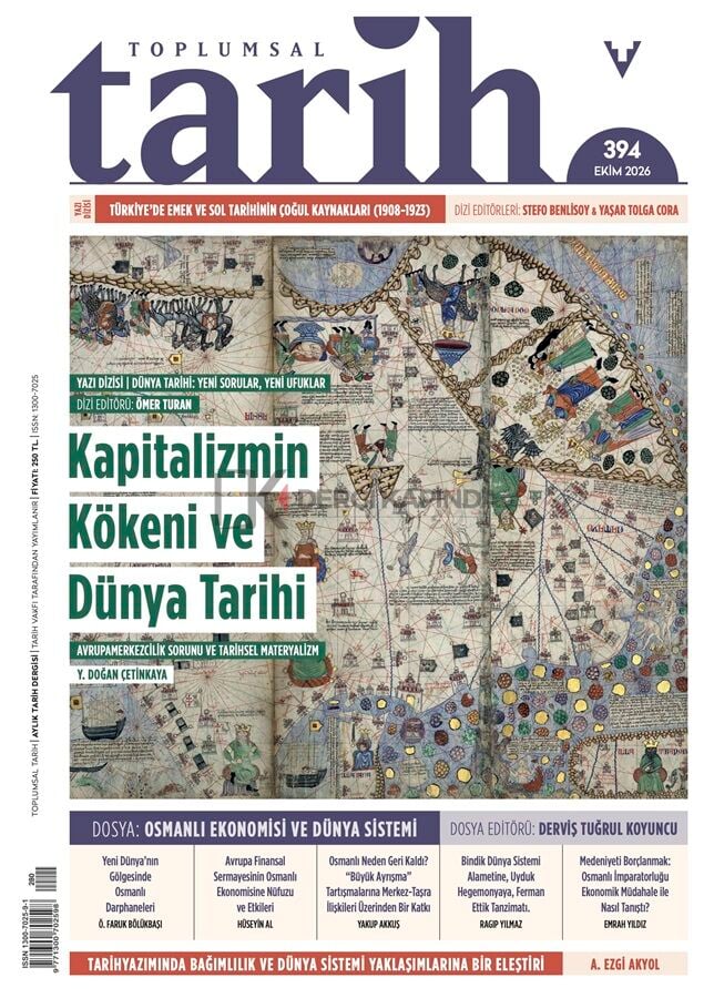Toplumsal Tarih Dergi 394.Sayı Ekim 2026