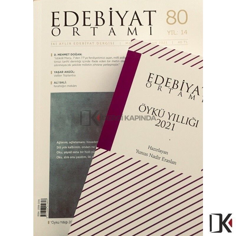 Edebiyat Ortamı 80.Sayı Mayıs-Haziran 2021