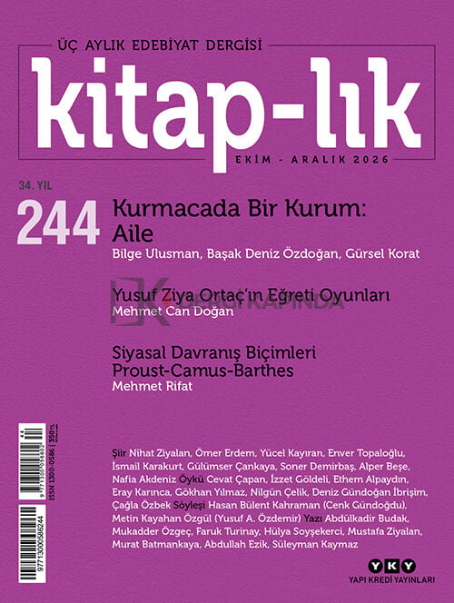 Kitap-lık Dergi 244.Sayı Ekim-Aralık 2026