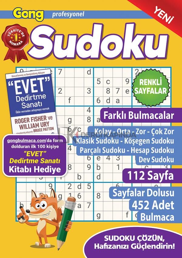 Gong Profesyonel Sudoku 2025/02