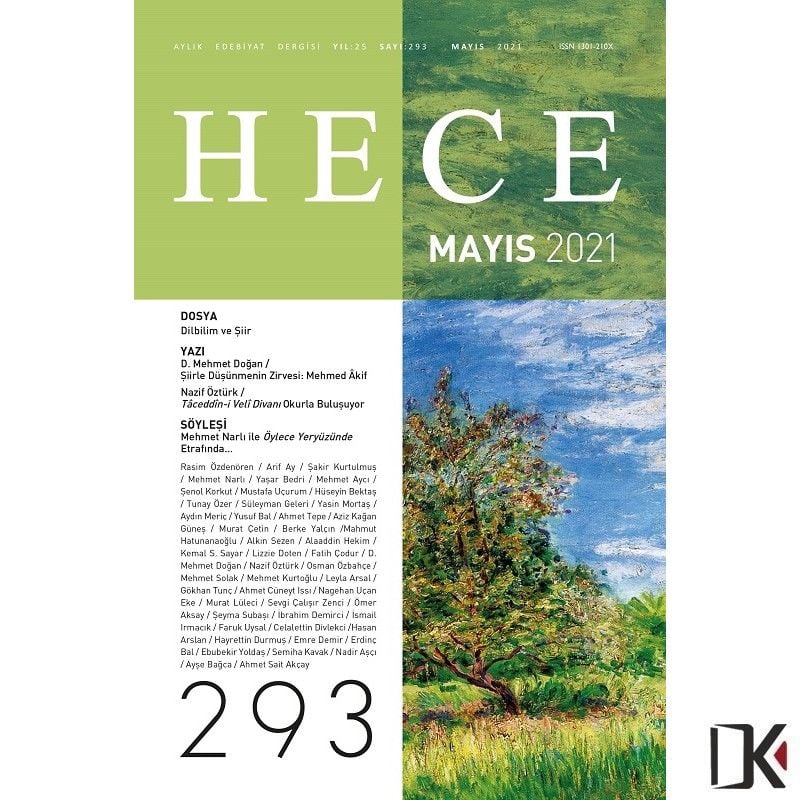 Hece 293.Sayı Mayıs 2021