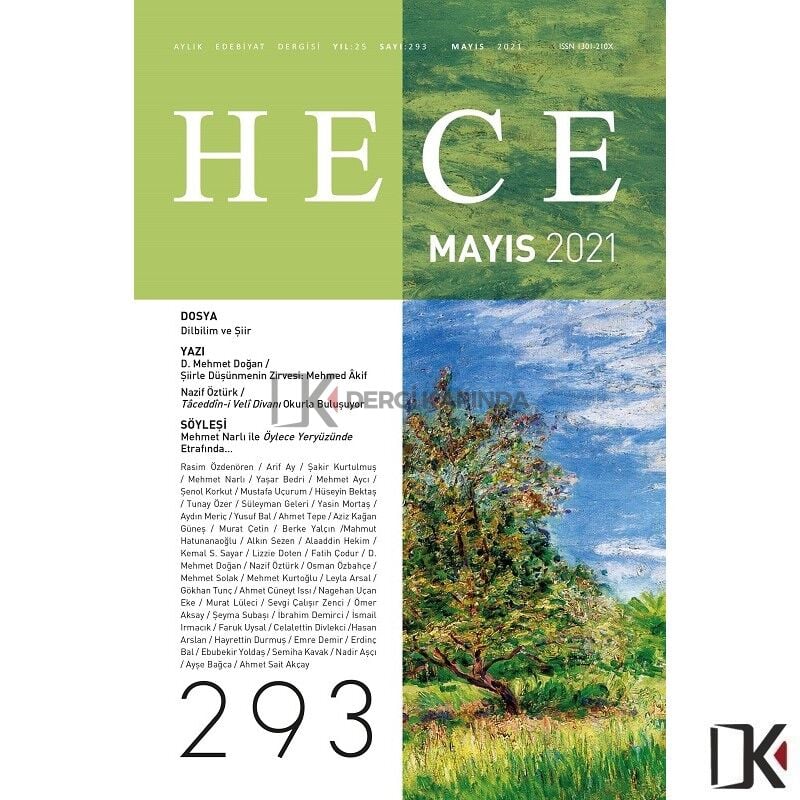 Hece 293.Sayı Mayıs 2021