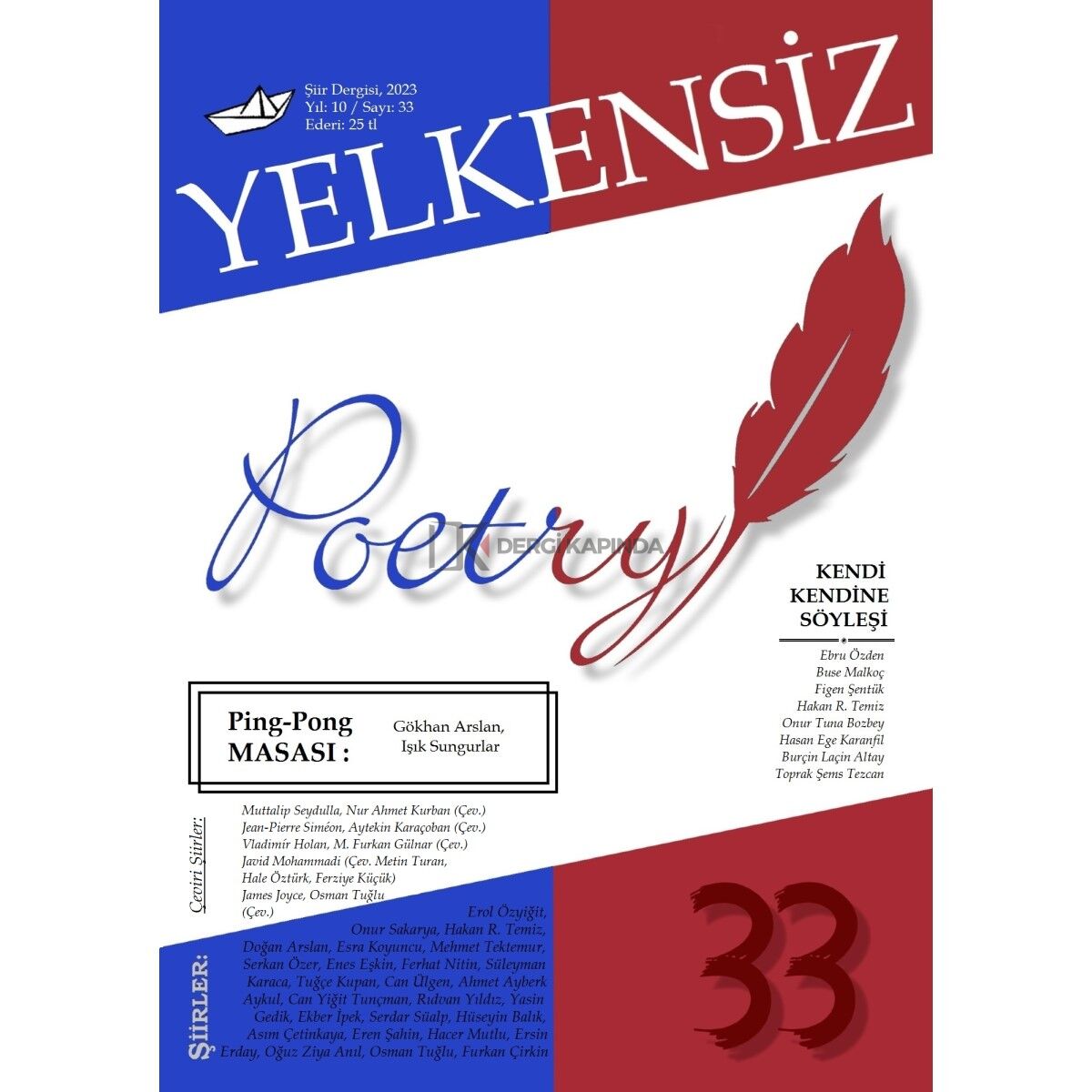 Yelkensiz 33.Sayı