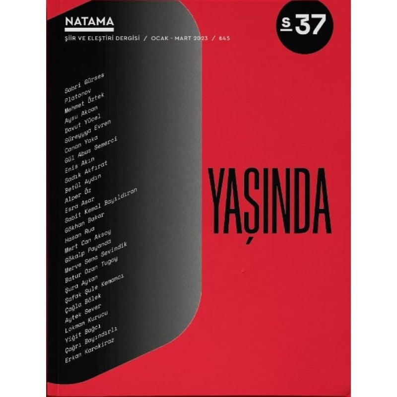 Natama 37.Sayı Ocak-Mart 2023