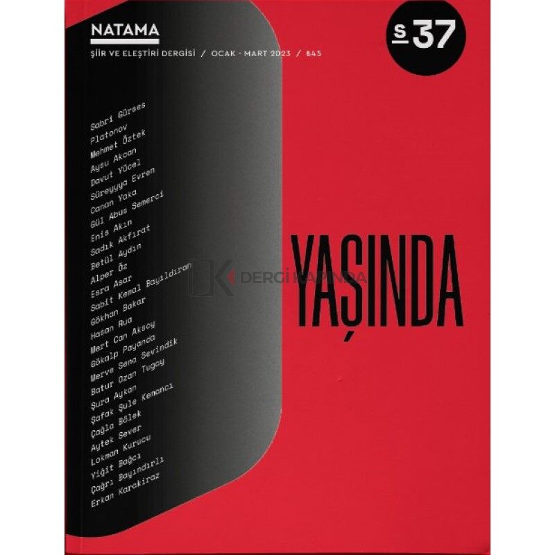 Natama 37.Sayı Ocak-Mart 2023