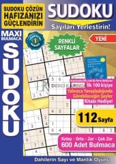 Maxi Sudoku Bulmaca 2025/03