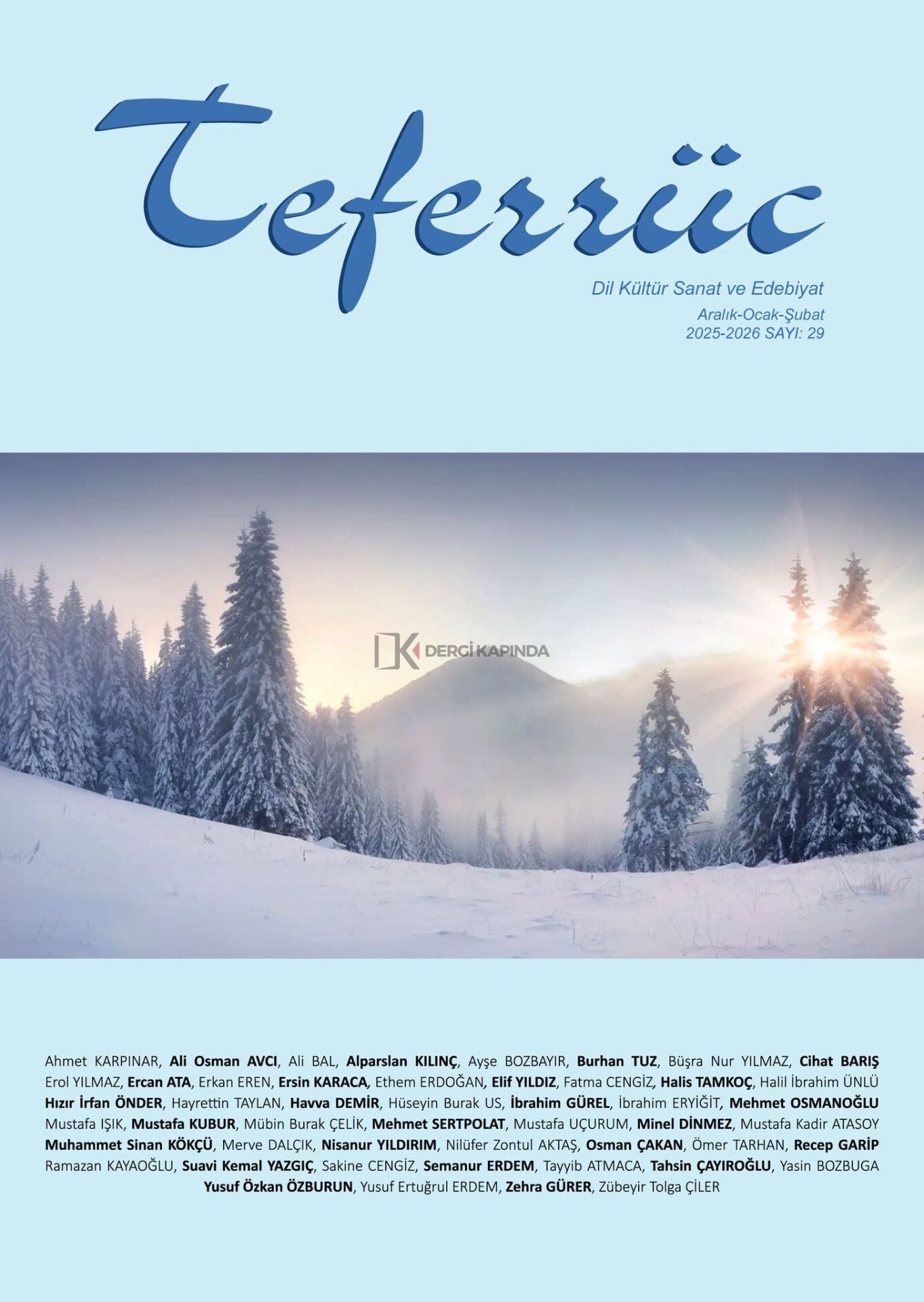 Teferrüc Dergi 29.Sayı