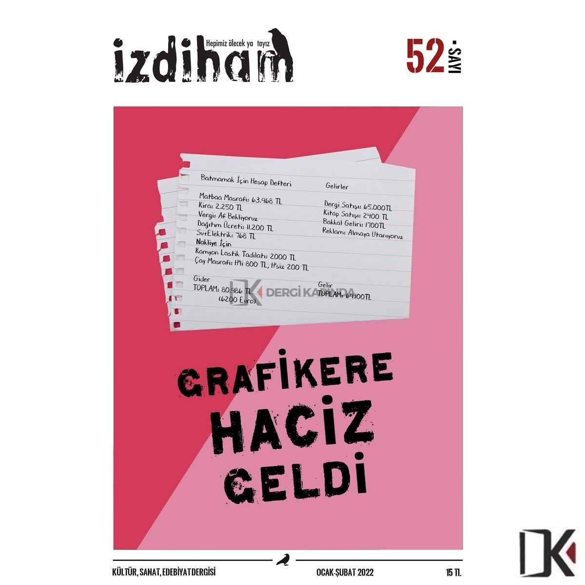 İzdiham 52.Sayı Ocak-Şubat 2022