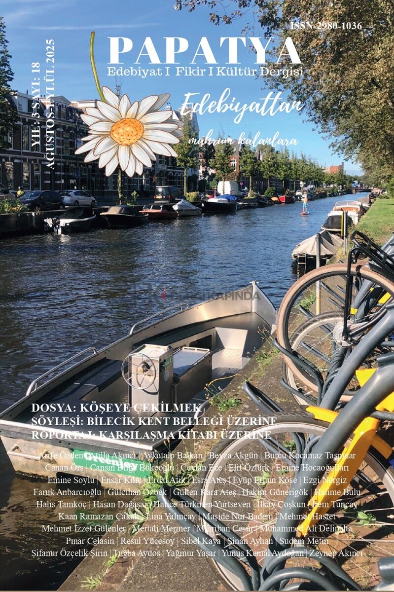 Papatya Dergi 18.Sayı Ağustos-Eylül 225