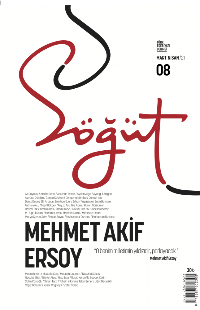 Söğüt 8.Sayı – Türk Edebiyatı Dergisi Mart-Nisan 2021