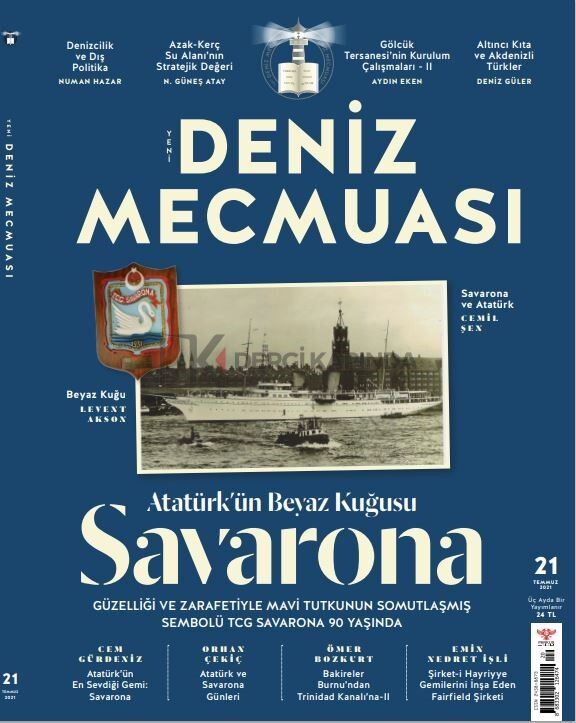Yeni Deniz Mecmuası 21.Sayı Temmuz 2021