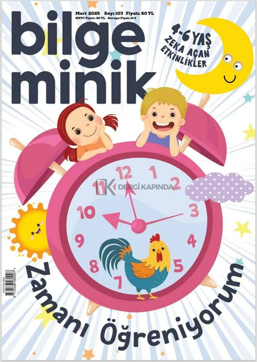 Bilge Minik Dergi Mart 2025 (3-6 yaş)
