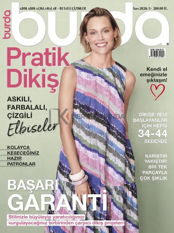 Burda Dergi Pratik Dikiş 2026/01