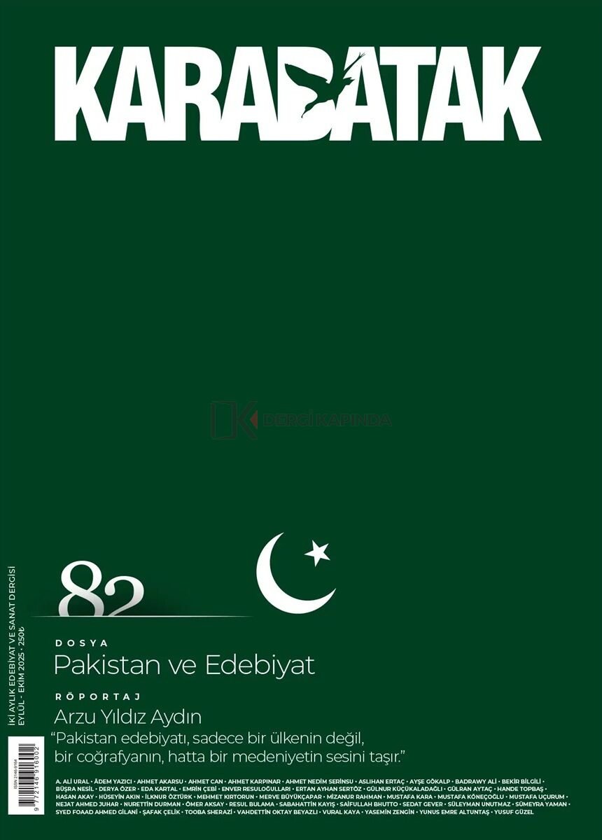 Karabatak Dergi 82.Sayı Eylül-Ekim 2025
