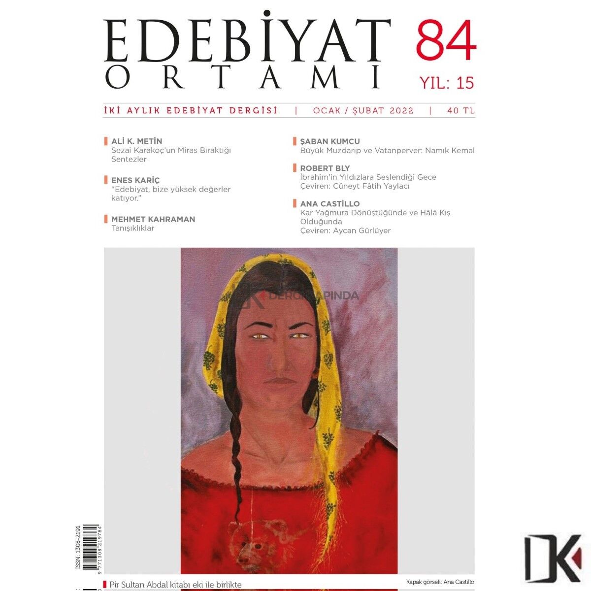 Edebiyat Ortamı 84.Sayı Ocak-Şubat 2022 - KİTAP HEDİYE