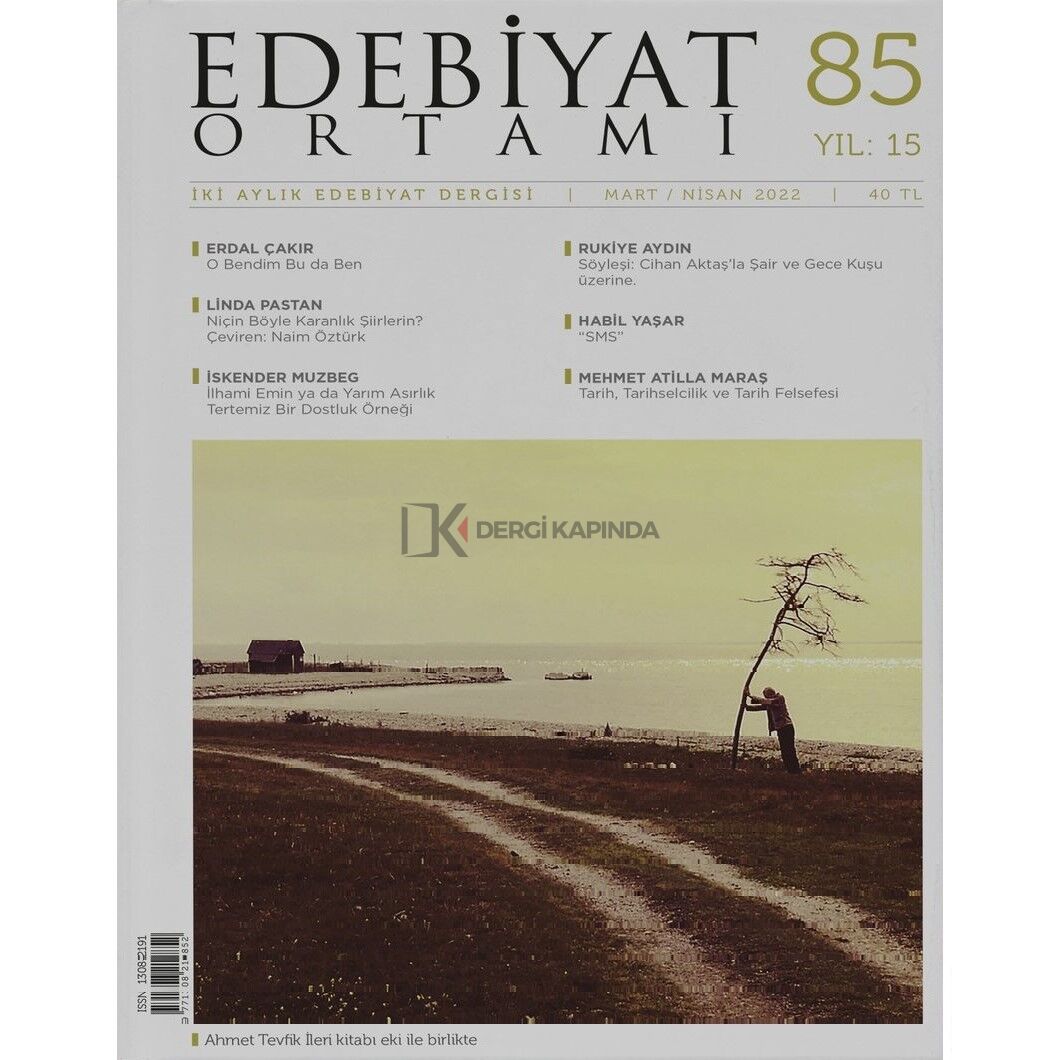 Edebiyat Ortamı 85.Sayı Mart-Nisan 2022