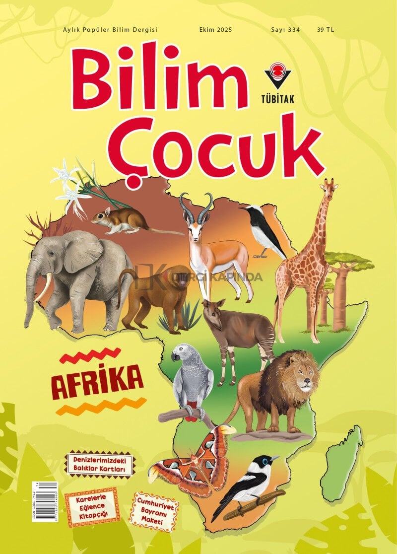 Bilim Çocuk Dergi Ekim 2025 (7-12 yaş)
